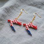 Croatia Earrings 🇭🇷