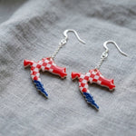 Croatia Earrings 🇭🇷