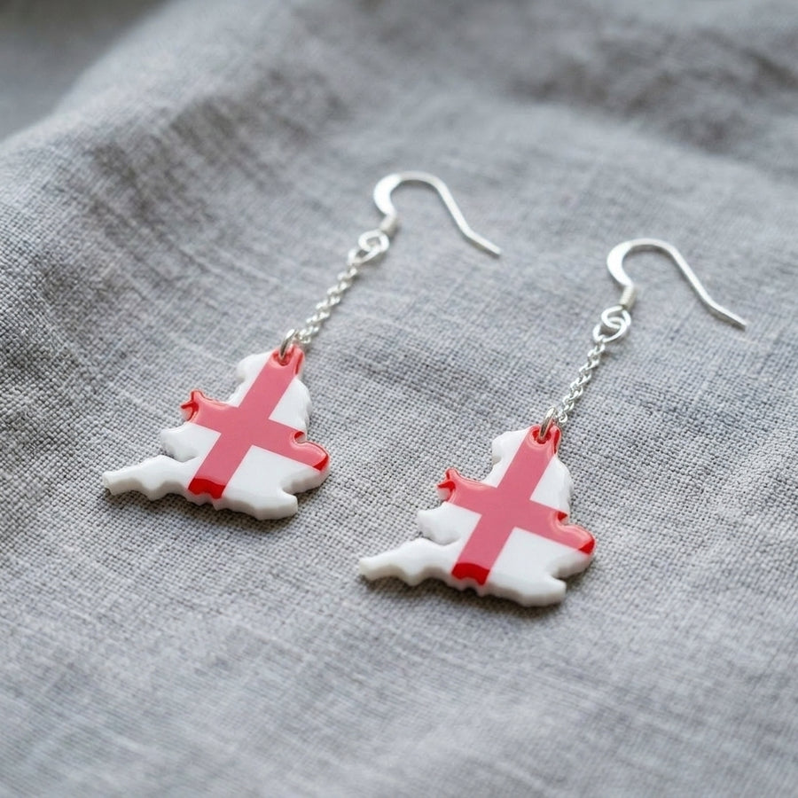 England Earrings 🏴󠁧󠁢󠁥󠁮󠁧󠁿
