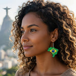 Brazil Earrings 🇧🇷