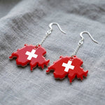 Switzerland Earrings 🇨🇭